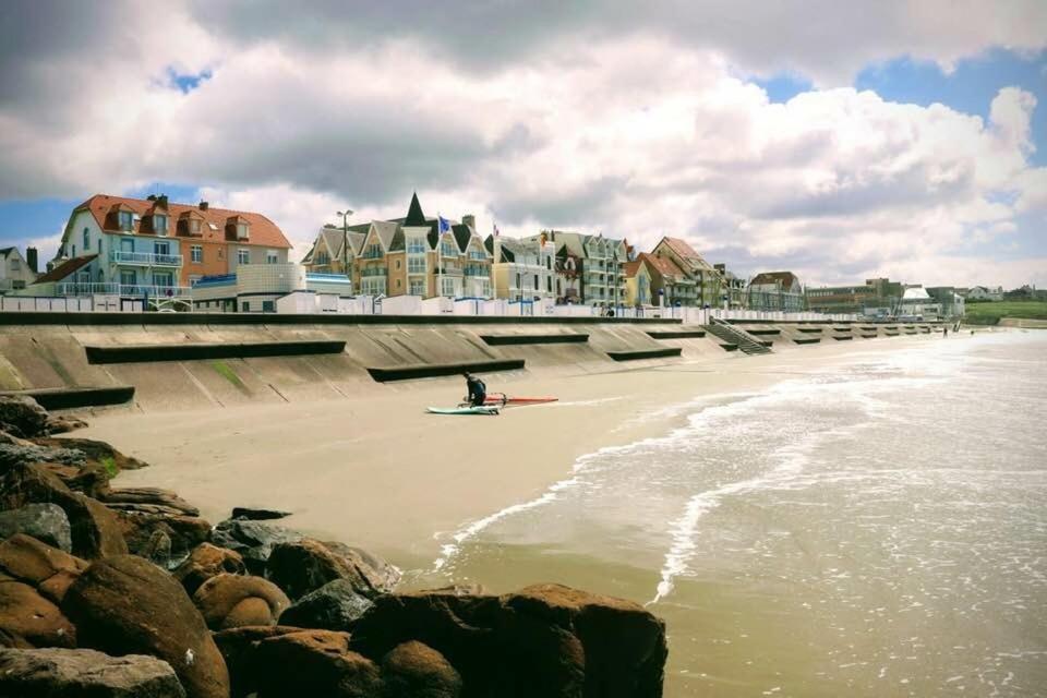 Le Grand Hotel sur la digue Wimereux Extérieur photo