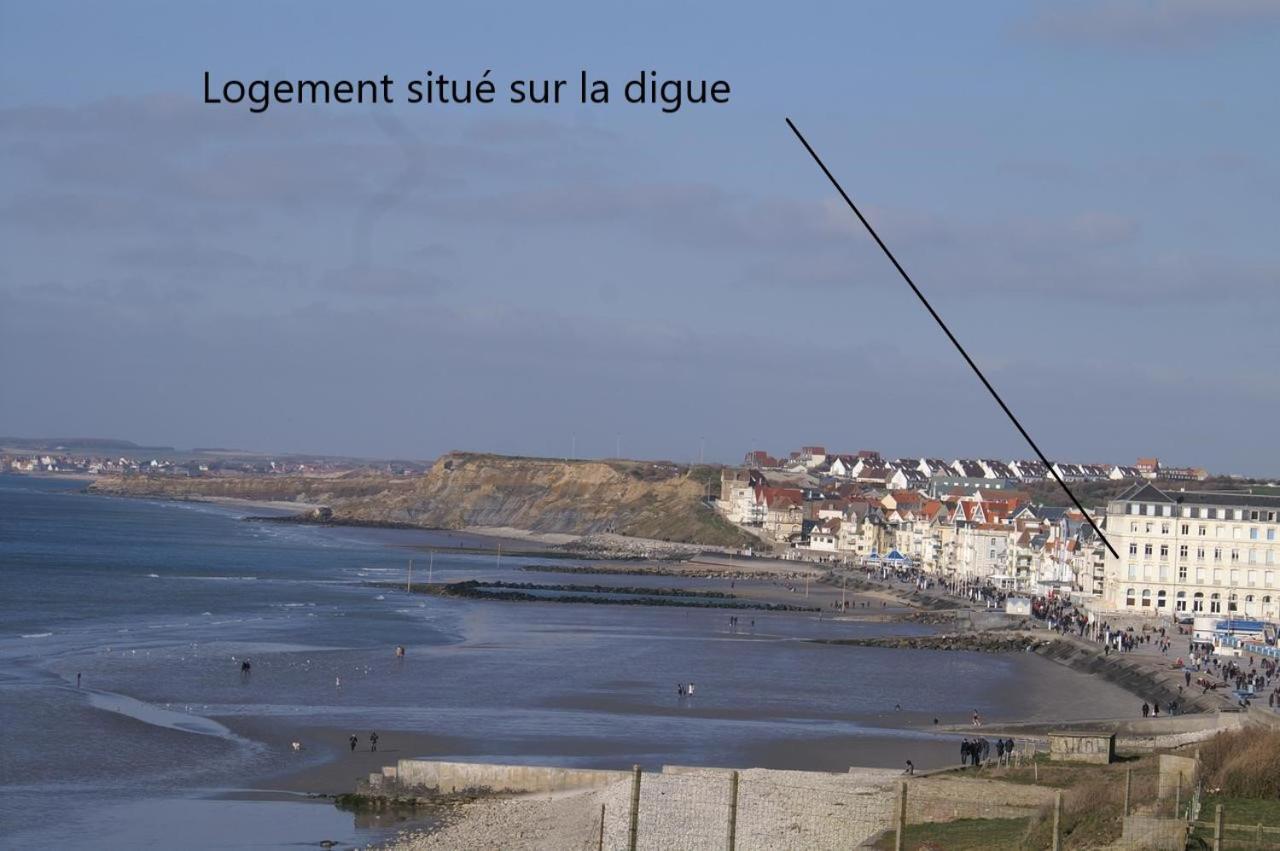 Le Grand Hotel sur la digue Wimereux Extérieur photo